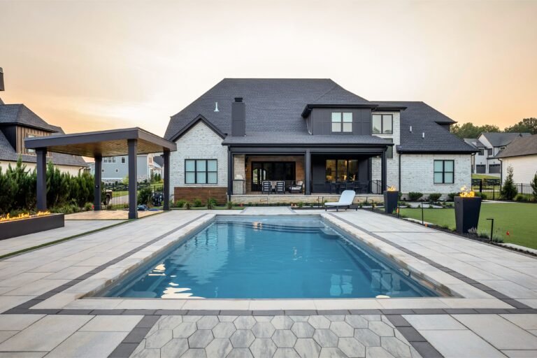 Custom backyard pools designed by Denali in Nashville, TN