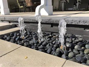 Water feature Nashville outdoor living